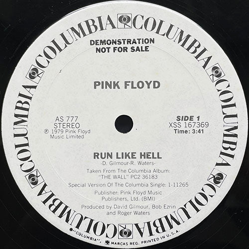 PINK FLOYD // RUN LIKE HELL (3:41) / DON'T LEAVE ME NOW (4:08)