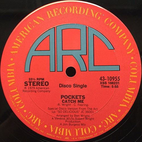 POCKETS // CATCH ME (5:55) / HOW DO YOU THINK IT FEELS (3:27)