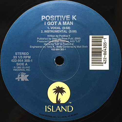 POSITIVE K // I GOT A MAN (2VER) / NIGHT SHIFT (2VER)