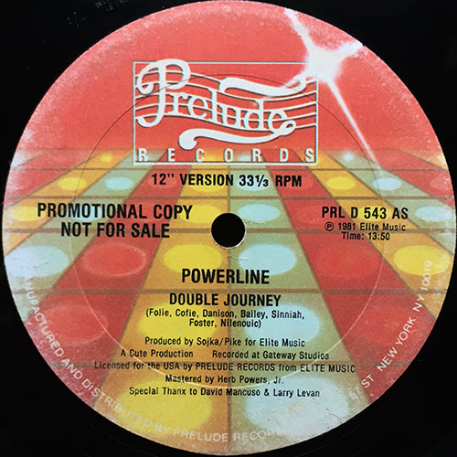 POWERLINE // DOUBLE JOURNEY (13:50) / JOURNEY (6:54)