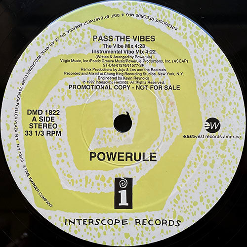 POWERULE // PASS THE VIBE (3VER) / YOUNG STARS FROM NOWHERE