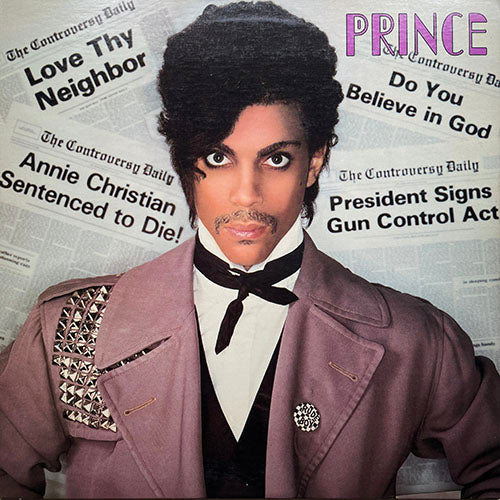 PRINCE // CONTROVERSY (LP) inc. SEXUALITY / DO ME, BABY / PRIVATE JOY / RONNIE, TALK TO RUSSIA / LET'S WORK / ANNIE CHRISTIAN / JACK U OFF