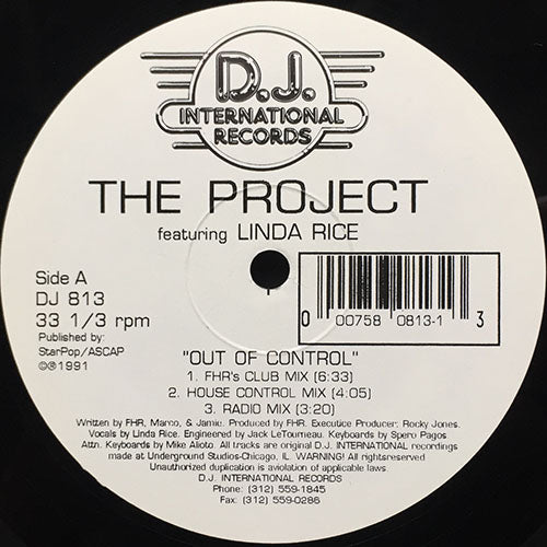 PROJECT feat. LINDA RICE // OUT OF CONTROL (6VER)