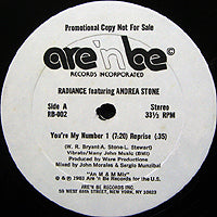 RADIANCE feat. ANDREA STONE // YOU'RE MY NUMBER 1 (7:20/3:59) / REPRISE (0:35) / DUB (5:43)
