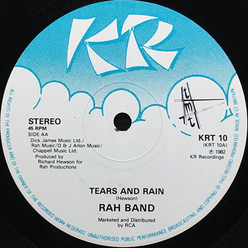 RAH BAND // TEARS AND RAIN / HUNGER FOR YOUR JUNGLE LOVE / PARTY GAMES