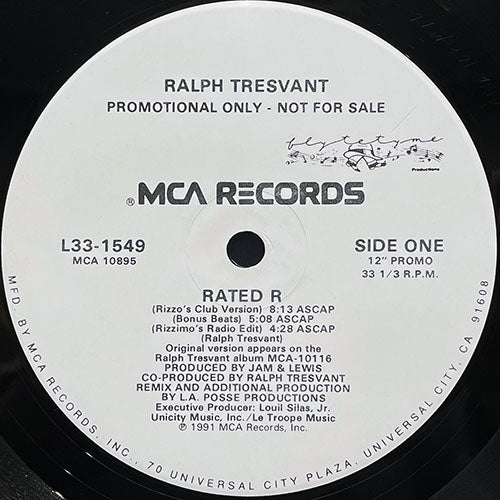 RALPH TRESVANT // RATED R (2VER)