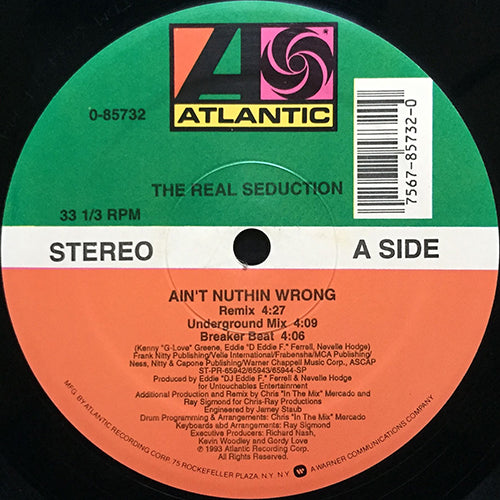 REAL SEDUCTION // AIN'T NUTHIN WRONG (6VER)