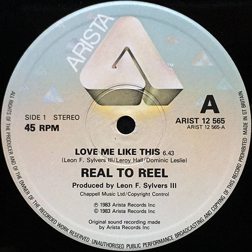 REAL TO REEL // LOVE ME LIKE THIS (6:43) / TALKING THE LONG WAY HOME (5:06)