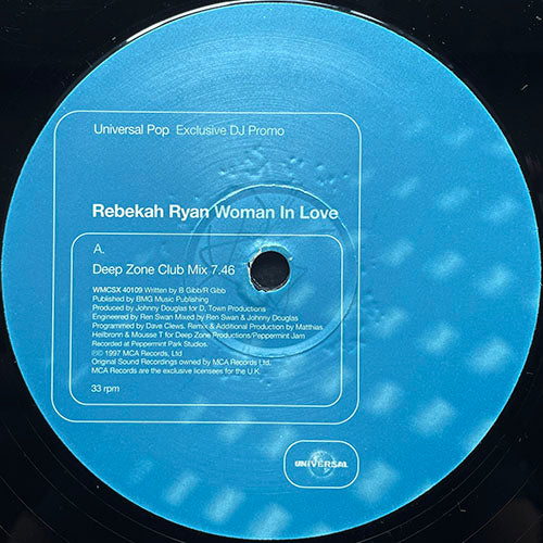 REBEKAH RYAN // WOMAN IN LOVE (3VER)