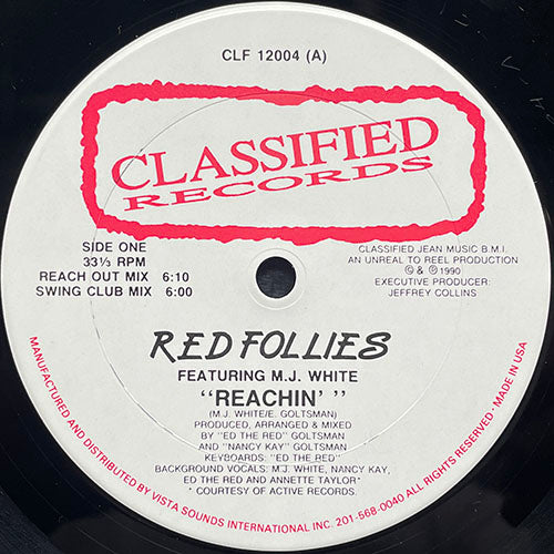 RED FOLLIES feat. M.J. WHITE // REACHIN' (5VER)