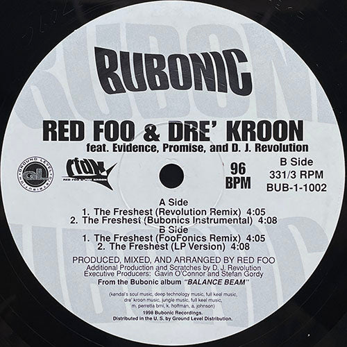 RED FOO & DRE' KROON // THE FRESHEST (4VER)