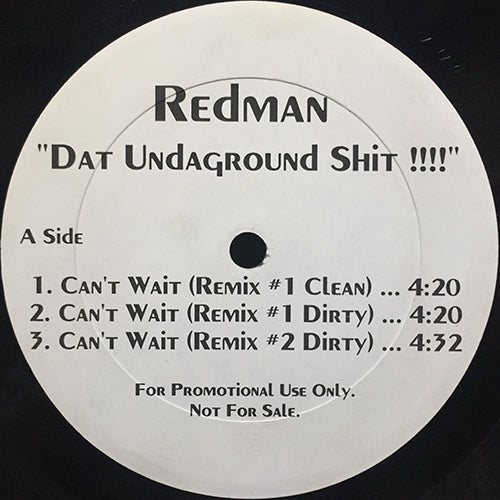 REDMAN // CAN'T WAIT (REMIX) (3VER) / MONTAGE / I GET DOWN LIKE THAT
