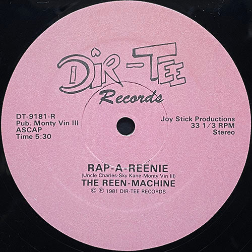 REEN MACHINE // RAP-A-REENIE / OO CHAK-A-WILLIE
