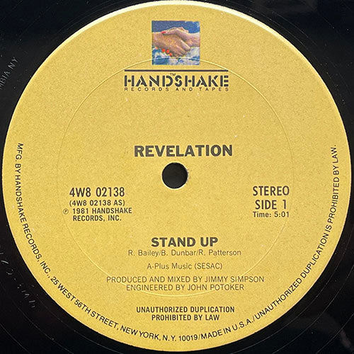 REVELATION // STAND UP (5:01) / TOUCH THE MAGIC OF LOVE (4:23)