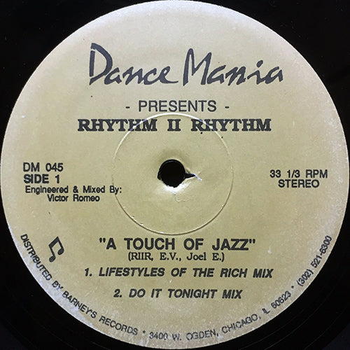 RHYTHM II RHYTHM // A TOUCH OF JAZZ (4VER)