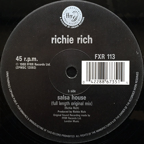 RICHIE RICH // SALSA HOUSE (REMIX & ORIGINAL) (3VER)