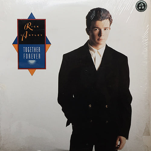 RICK ASTLEY // TOGETHER FOREVER (LOVER'S LEAP EXTENDED REMIX) (7:00) / (LOVER'S LEAP REMIX) (3:20) / (HOUSE OF LOVE MIX) (6:50) / I'LL NEVER SET YOU FREE (3:30)