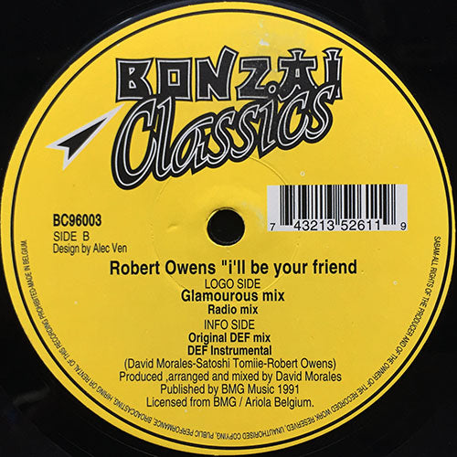 ROBERT OWENS // I'LL BE YOUR FRIEND (GLAMOURLOUS MIX) (4VER)
