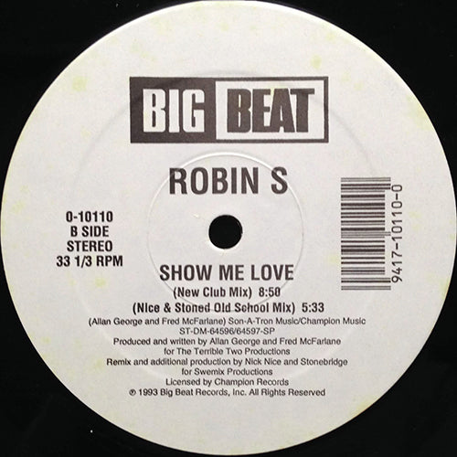 ROBIN S // SHOW ME LOVE (NEW CLUB MIX) (4VER)
