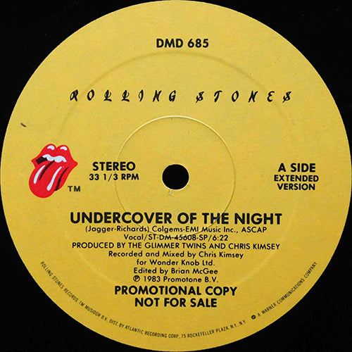 ROLLING STONES // UNDERCOVER OF THE NIGHT (6:22/4:31)