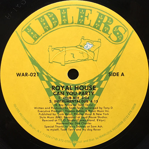 ROYAL HOUSE // CAN YOU PARTY (3VER)