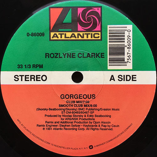 ROZLYNE CLARKE // GORGEOUS (4VER)