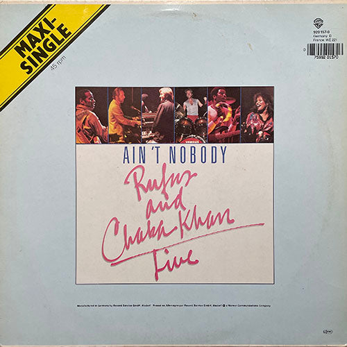 RUFUS & CHAKA KHAN // AIN'T NOBODY (4:44) / SWEET THING (3:24)