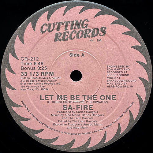 SA-FIRE // LET ME BE THE ONE (4VER)