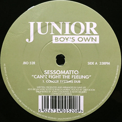 SESSOMATTO // CAN'T FIGHT THE FEELING (4VER)