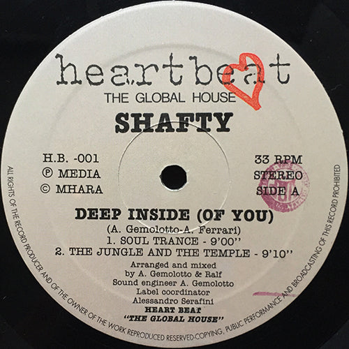 SHAFTY // DEEP INSIDE (OF YOU) (5VER)