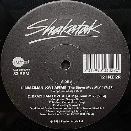 SHAKATAK // BRAZILIAN LOVE AFFAIR (3VER)