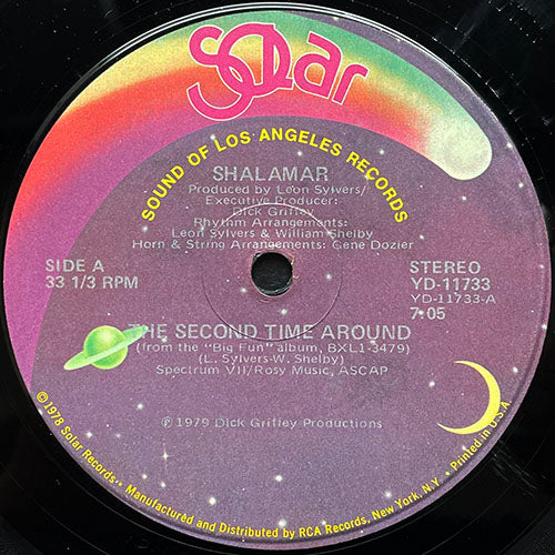 SHALAMAR // THE SECOND TIME AROUND (7:05) / LEAVE IT ALL UP TO YOU (3:46)