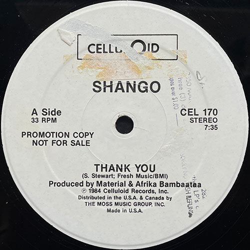 SHANGO // THANK YOU (7:35) / LET'S PARTY DOWN (11:20)