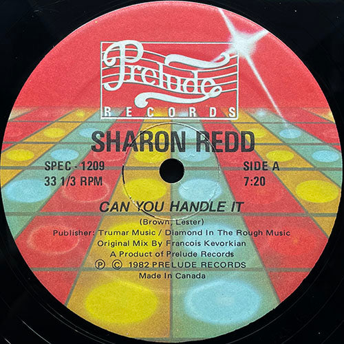 SHARON REDD // CAN YOU HANDLE IT (7:20) / IN THE NAME OF LOVE (9:12)