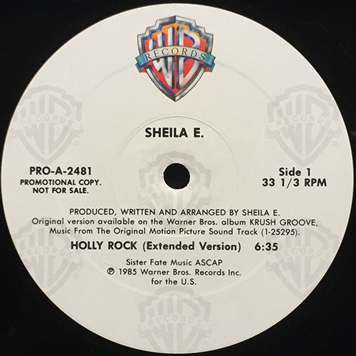 SHEILA E. // HOLLY ROCK (6:35/3:58)