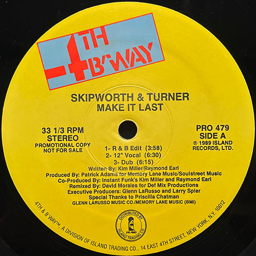 SKIPWORTH & TURNER // MAKE IT LAST (5VER)