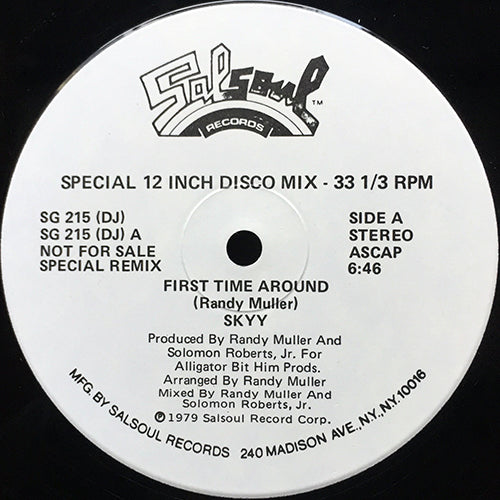 SKYY // FIRST TIME AROUND (6:46/6:37)