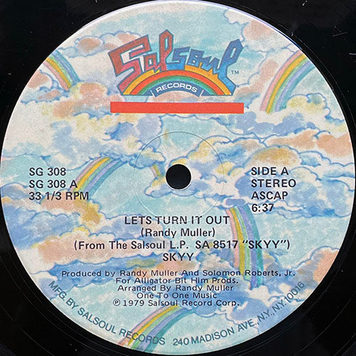 SKYY // LET'S TURN IT OUT (6:37) / LET'S GET UP (S-K-Y-Y) (6:28)