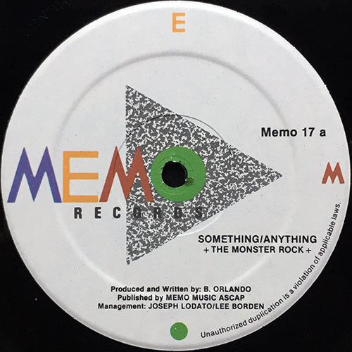 SOMETHING/ANYTHING // THE MONSTER ROCK / WHO DAT... MONSTER TALK