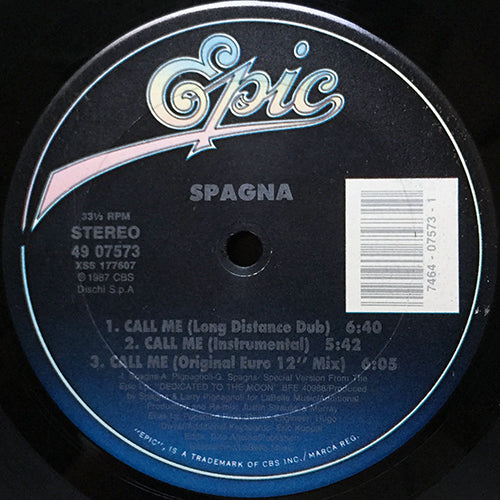 SPAGNA // CALL ME (5VER)