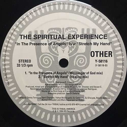 SPIRITUAL EXPERIENCE // IN THE PRESENCE OF ANGELS (2VER) / STRETCH MY HAND (2VER)