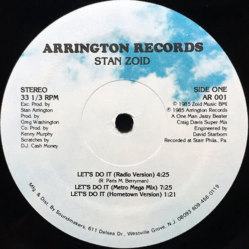 STAN ZOID // LET'S DO IT (5VER)