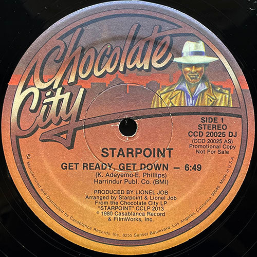 STARPOINT // GET READY, GET DOWN (6:49/3:48)
