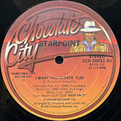 STARPOINT // I WANT YOU CLOSER (5:26)