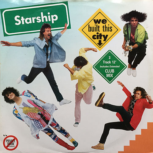 STARSHIP // WE BUILT THIS CITY (SPECIAL CLUB MIX) / (ORIGINAL) / PRIVATE ROOM (INSTRUMENTAL)