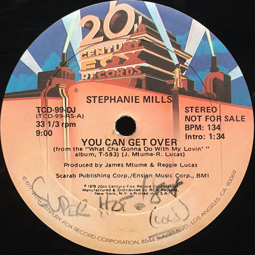 STEPHANIE MILLS // YOU CAN GET OVER (9:00) / DEEPER INSIDE YOUR LOVE (3:54)