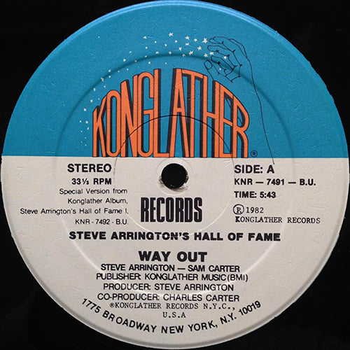 STEVE ARRINGTON // WAY OUT (5:43) / POCKET FULL OF AIR (4:20)