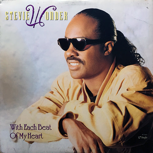 STEVIE WONDER // WITH EACH BEAT OF MY HEART (5:56/3:50) / INST (3:50)