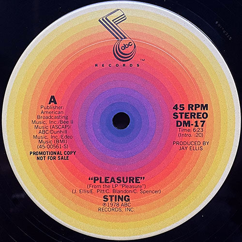 STING // PLEASURE (6:23)
