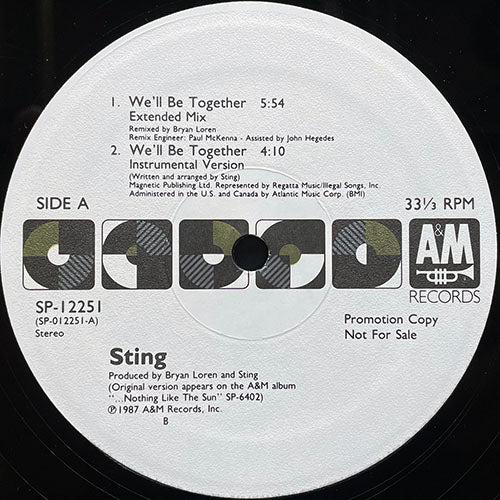 STING // WE'LL BE TOGETHER (4VER) / CONVERSATION WITH A DOG (3:24)